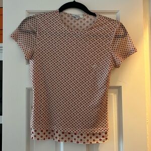 Miaou polka dot top.